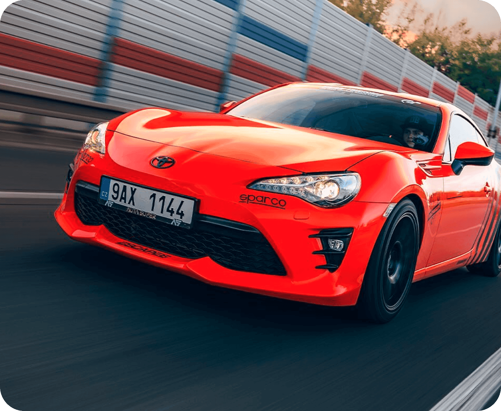 Toyota GT86 na trati